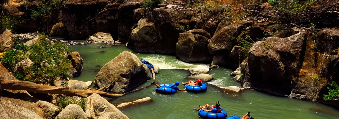 River tubing experience