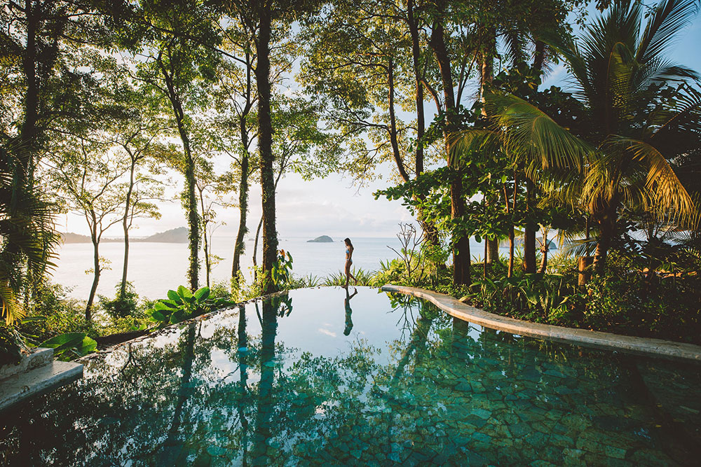 View of Manuel Antonio National Park from Arenas 