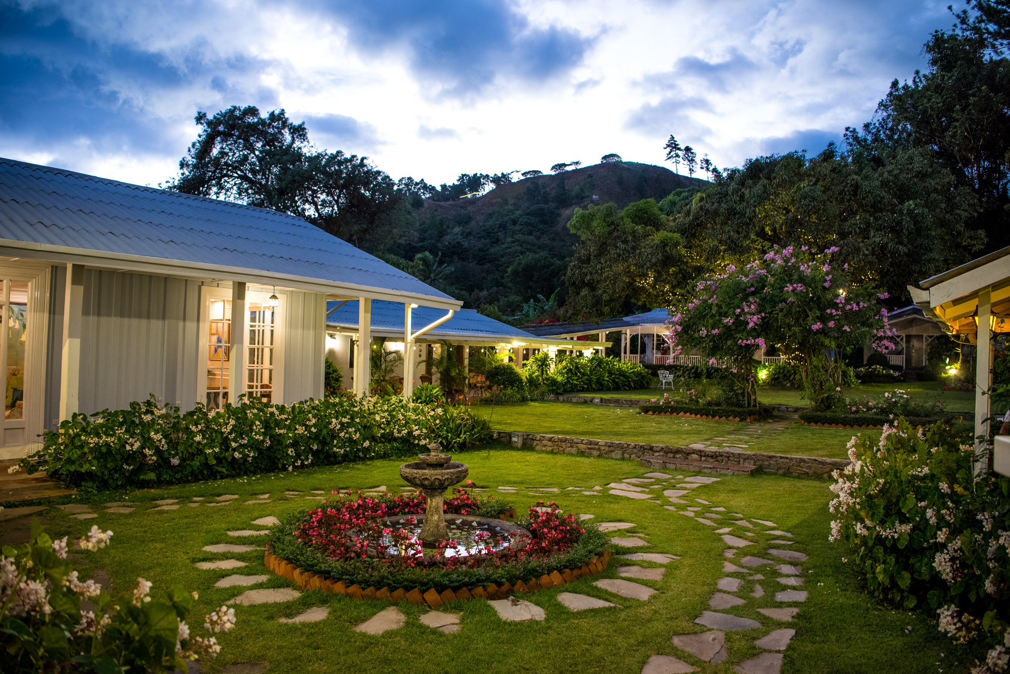 Gardens at Panamonte inn, Panama 