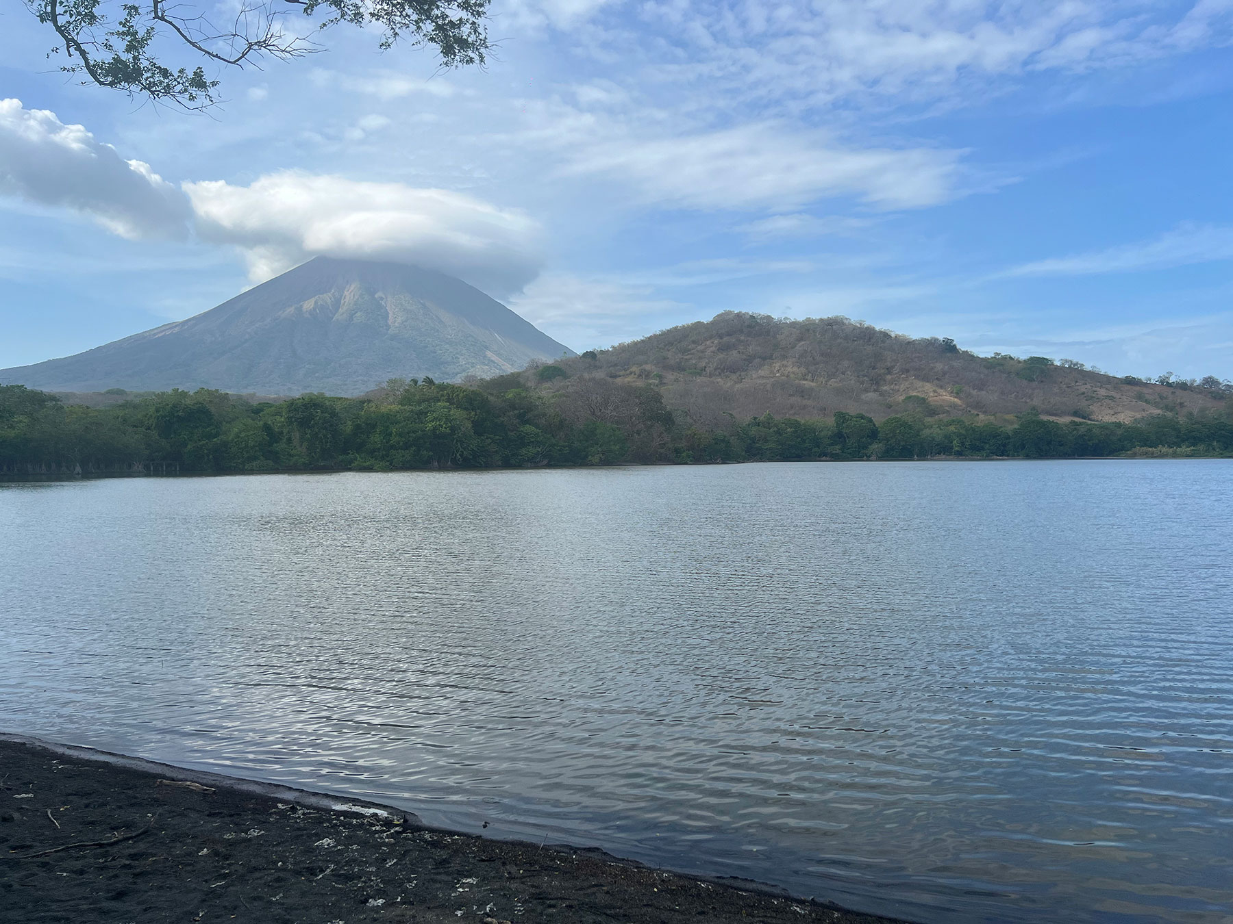 Ometepe Volcano and Lake View 