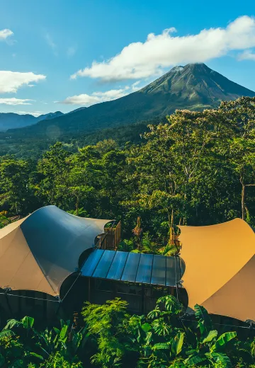 Panoramic View of Arenal Volcano