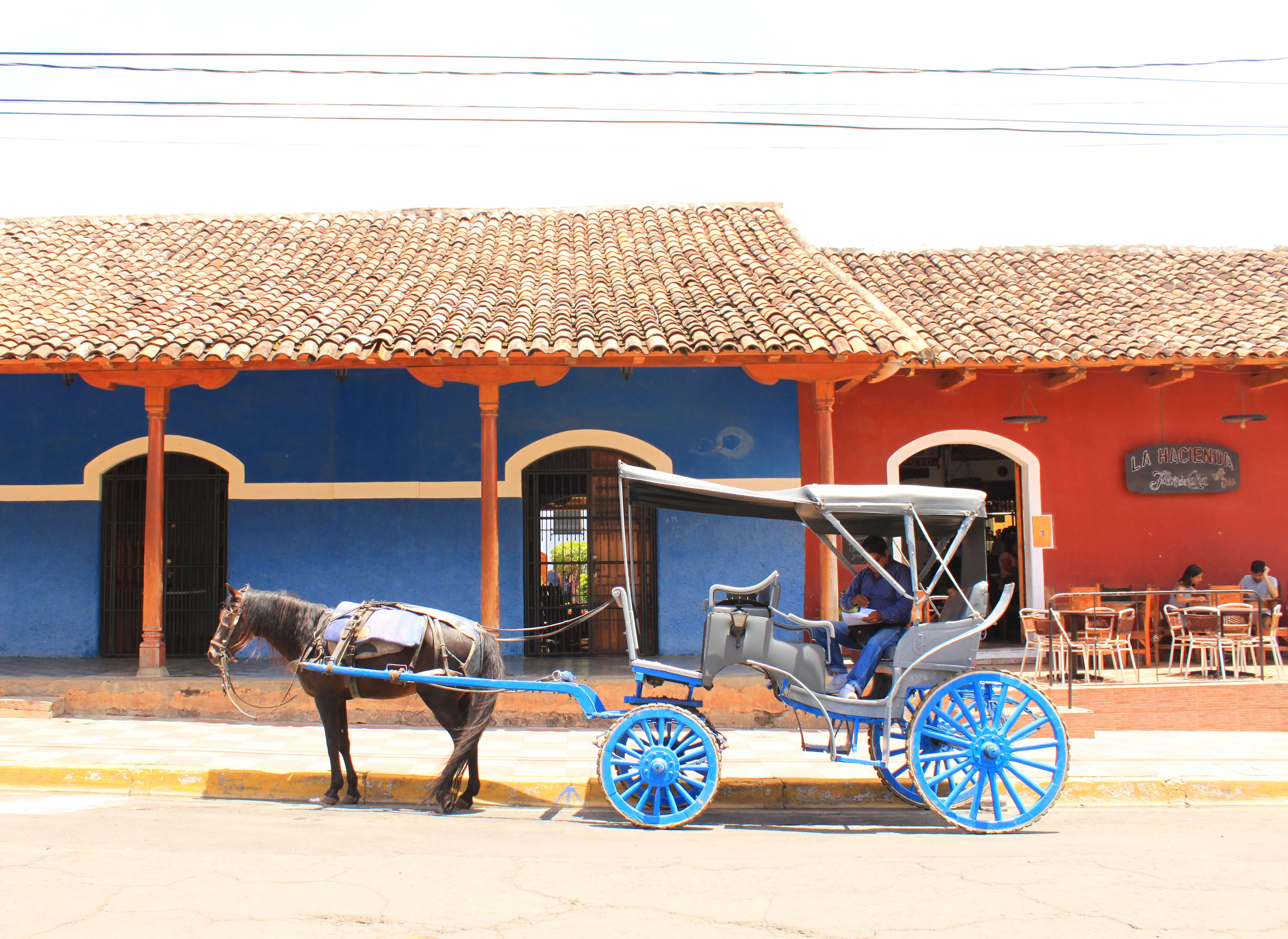 Ox Cart in Nicaragua