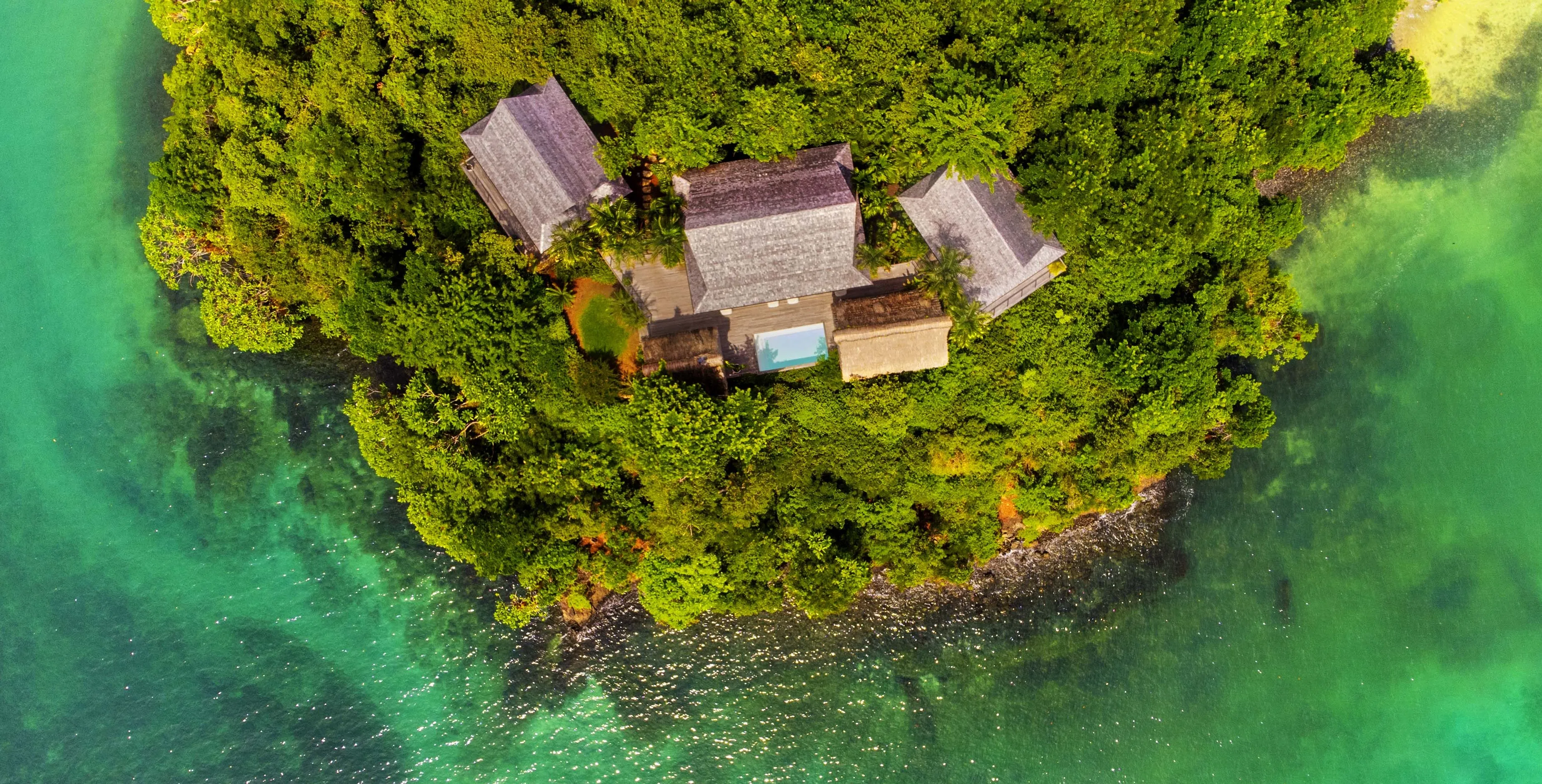 Aerial View of Islas Secas