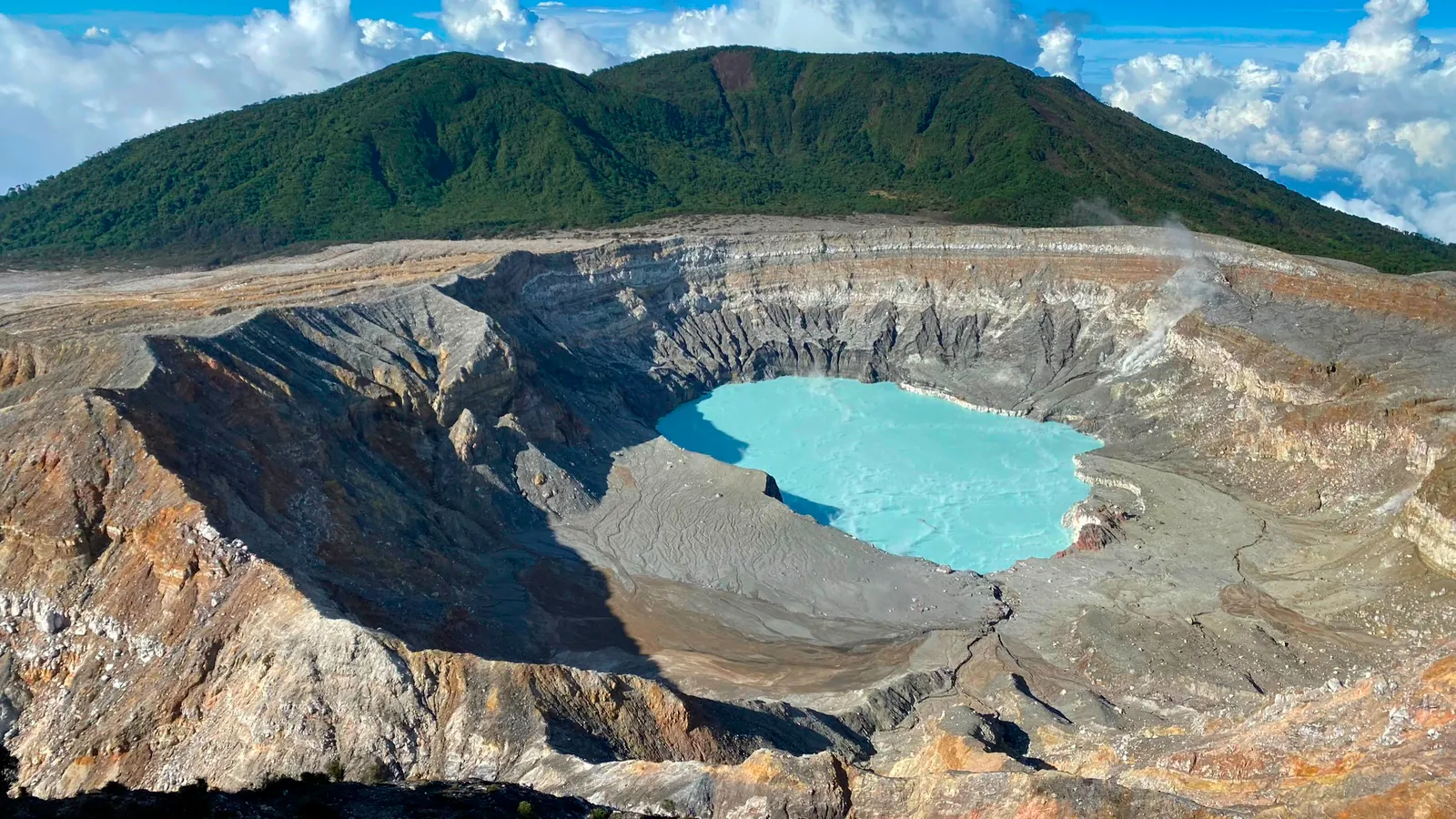 Poas Volcano Panoramic View