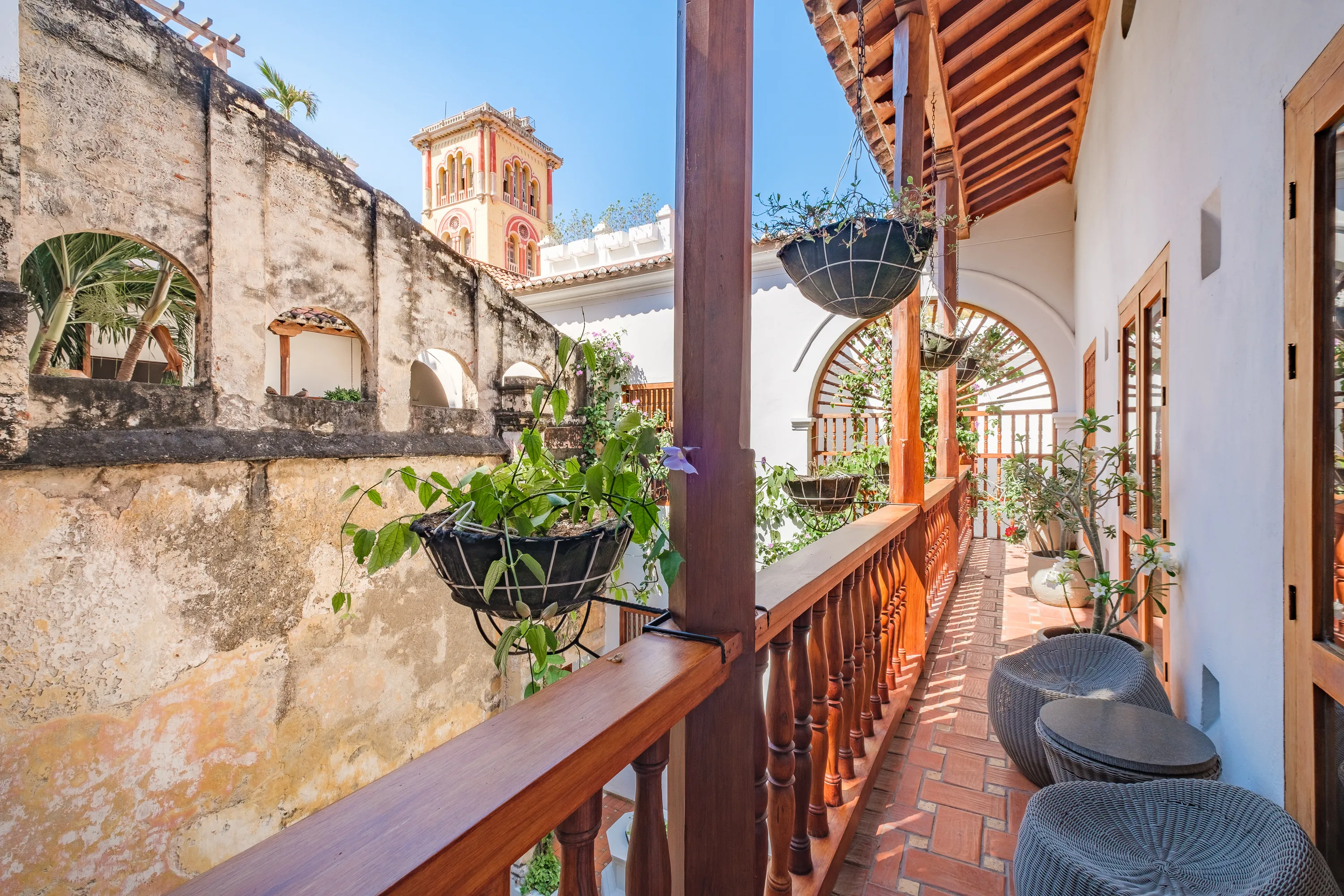 Room terrace and view