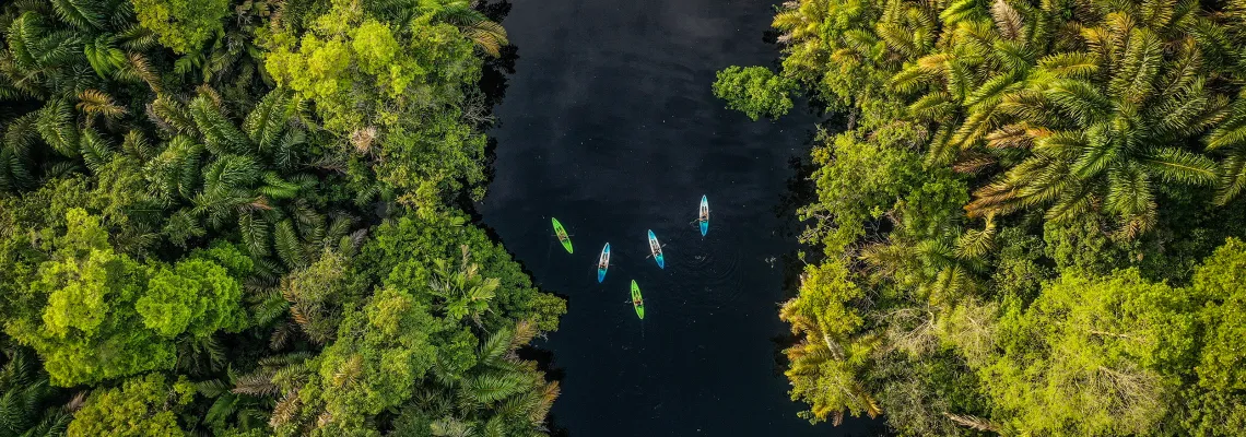 River kayaking Tortuguer