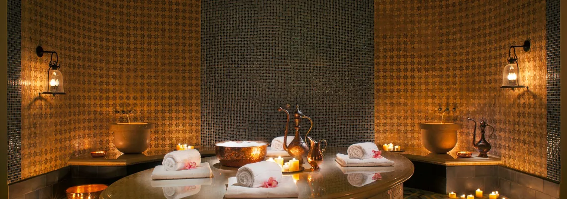 Spoil yourself in the exqusite spa suites
