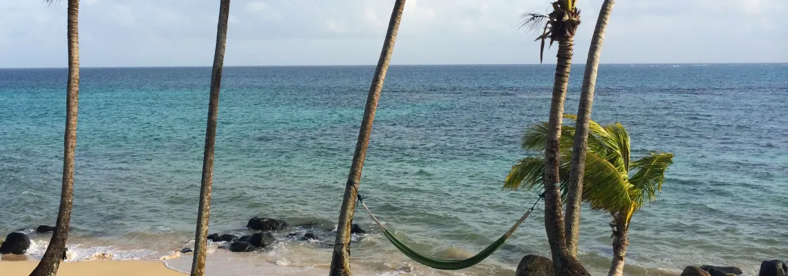 Hammok by the ocean