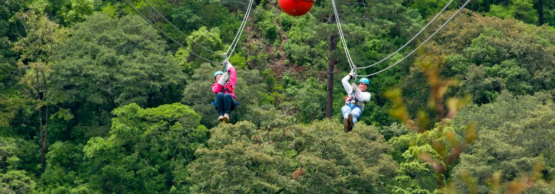 Zipline adventure, guatemala travel