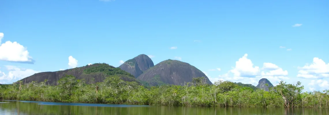 Panoramic Cerro Mavecure, Colombia