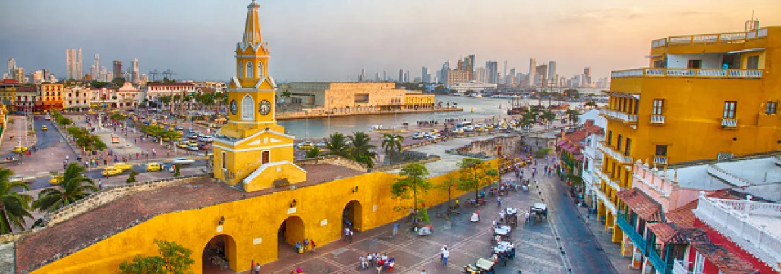 Cartagena panoramic casco antiguo
